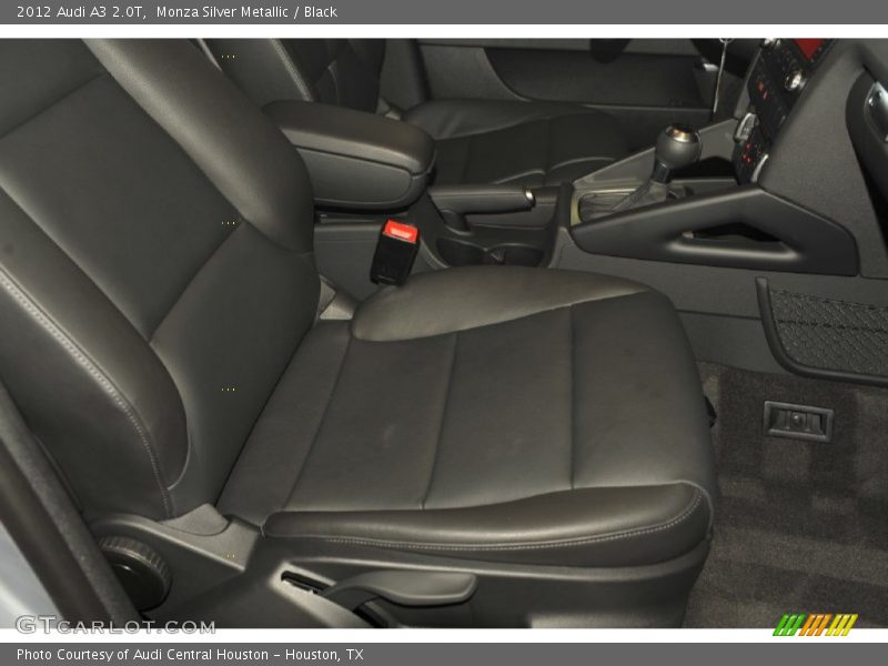 Monza Silver Metallic / Black 2012 Audi A3 2.0T