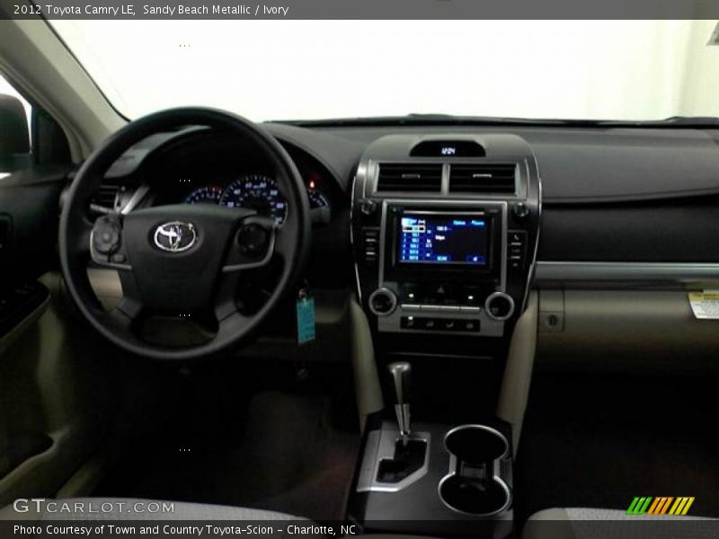 Sandy Beach Metallic / Ivory 2012 Toyota Camry LE