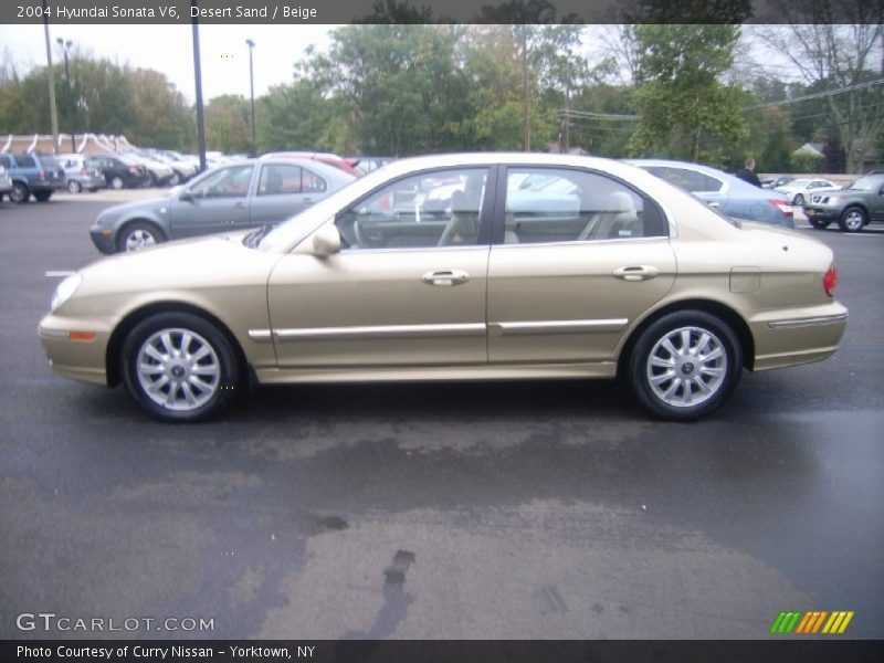Desert Sand / Beige 2004 Hyundai Sonata V6