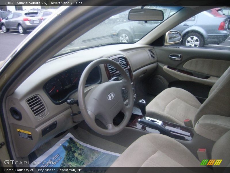 Desert Sand / Beige 2004 Hyundai Sonata V6