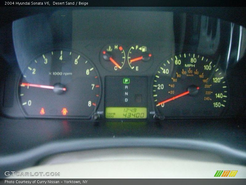 Desert Sand / Beige 2004 Hyundai Sonata V6