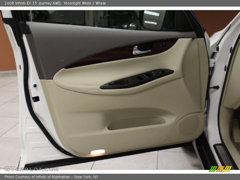 Moonlight White / Wheat 2008 Infiniti EX 35 Journey AWD