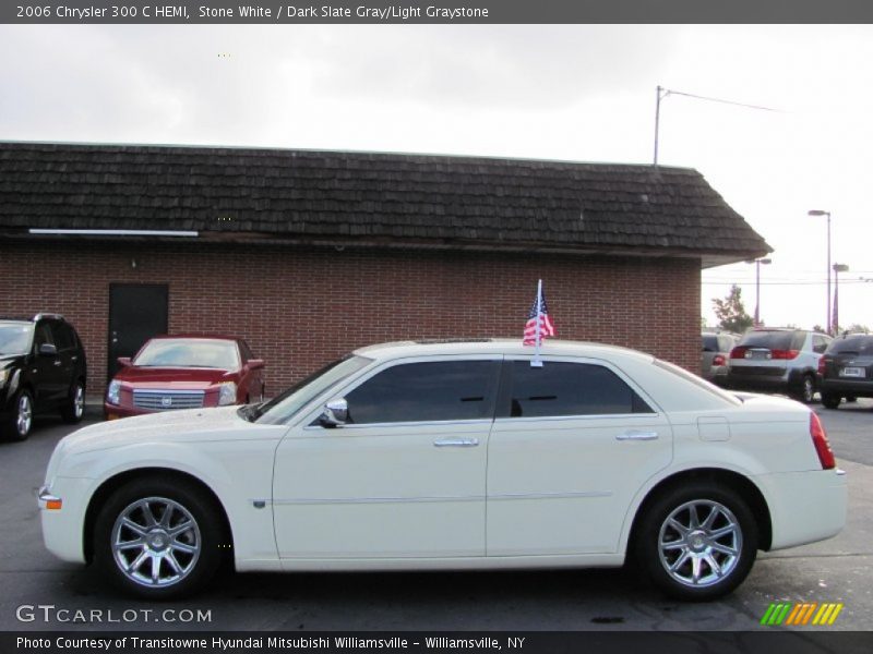 Stone White / Dark Slate Gray/Light Graystone 2006 Chrysler 300 C HEMI