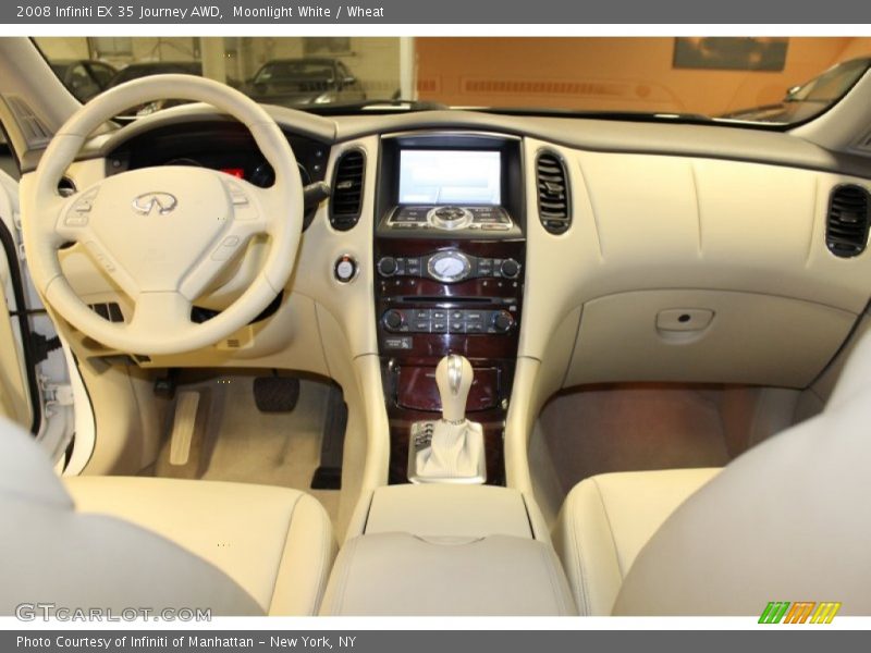 Moonlight White / Wheat 2008 Infiniti EX 35 Journey AWD