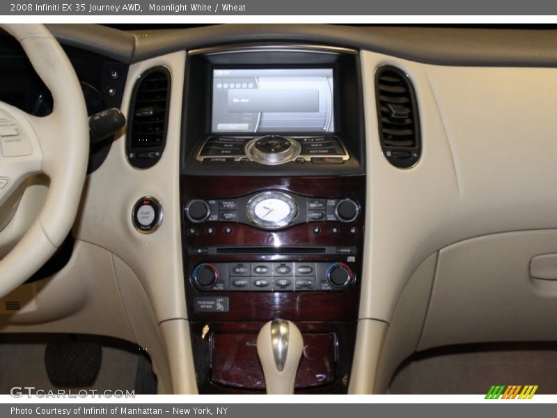 Moonlight White / Wheat 2008 Infiniti EX 35 Journey AWD