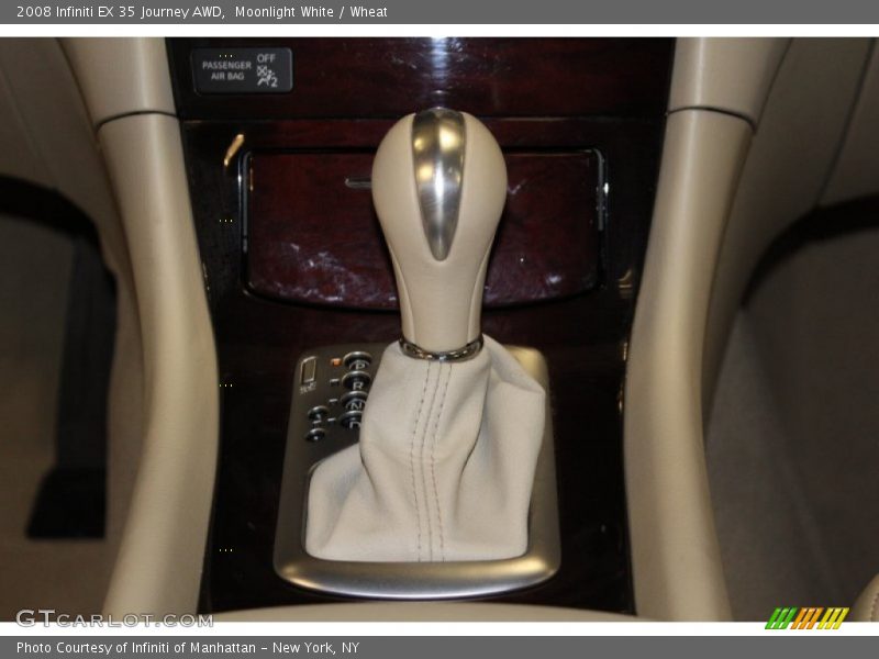 Moonlight White / Wheat 2008 Infiniti EX 35 Journey AWD