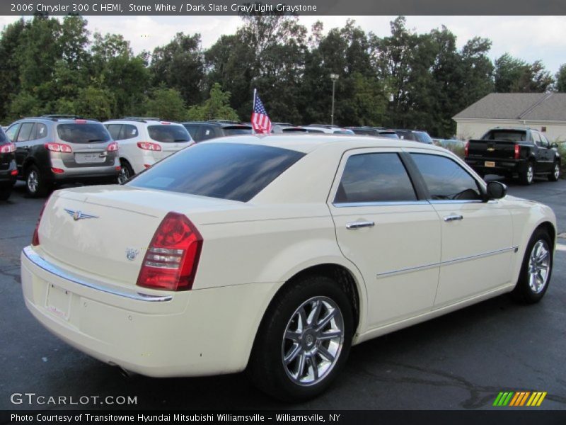 Stone White / Dark Slate Gray/Light Graystone 2006 Chrysler 300 C HEMI