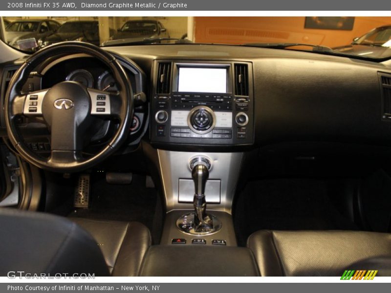 Diamond Graphite Metallic / Graphite 2008 Infiniti FX 35 AWD