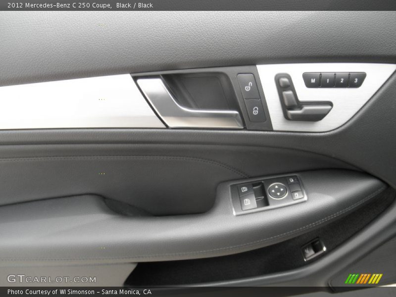 Black / Black 2012 Mercedes-Benz C 250 Coupe