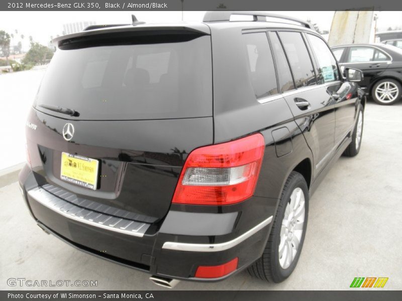 Black / Almond/Black 2012 Mercedes-Benz GLK 350
