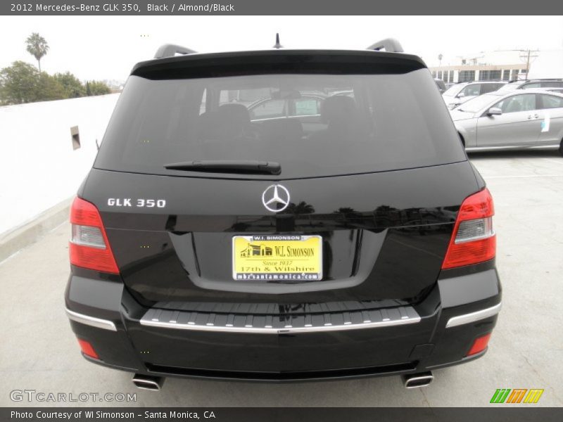 Black / Almond/Black 2012 Mercedes-Benz GLK 350