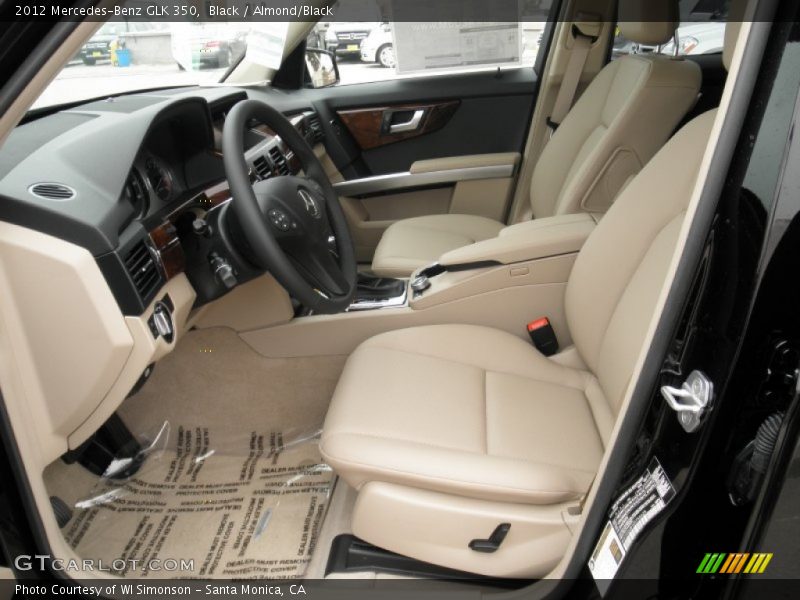 Black / Almond/Black 2012 Mercedes-Benz GLK 350