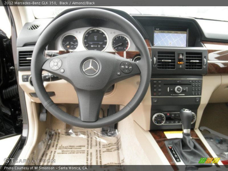 Black / Almond/Black 2012 Mercedes-Benz GLK 350