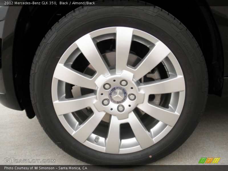 Black / Almond/Black 2012 Mercedes-Benz GLK 350