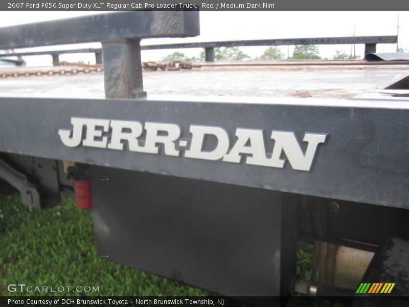 Red / Medium Dark Flint 2007 Ford F650 Super Duty XLT Regular Cab Pro Loader Truck