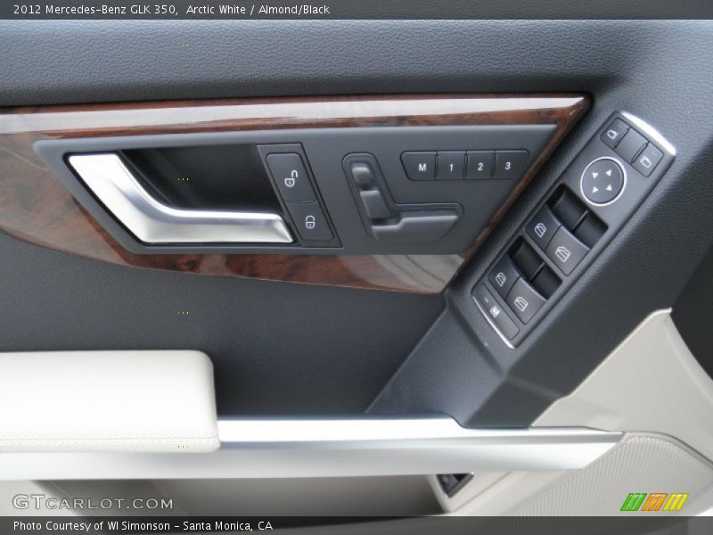Arctic White / Almond/Black 2012 Mercedes-Benz GLK 350