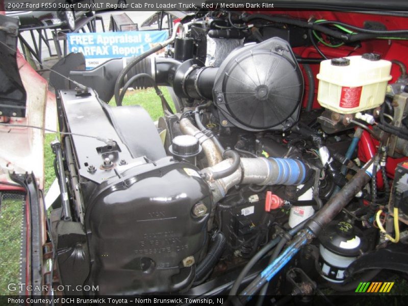 Red / Medium Dark Flint 2007 Ford F650 Super Duty XLT Regular Cab Pro Loader Truck