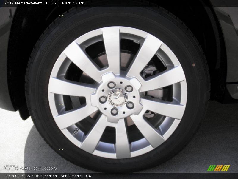 Black / Black 2012 Mercedes-Benz GLK 350