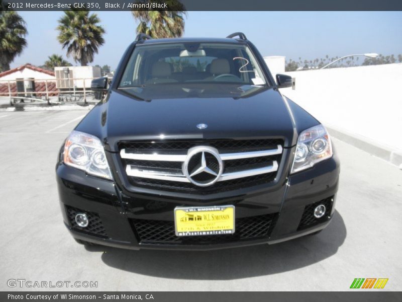 Black / Almond/Black 2012 Mercedes-Benz GLK 350
