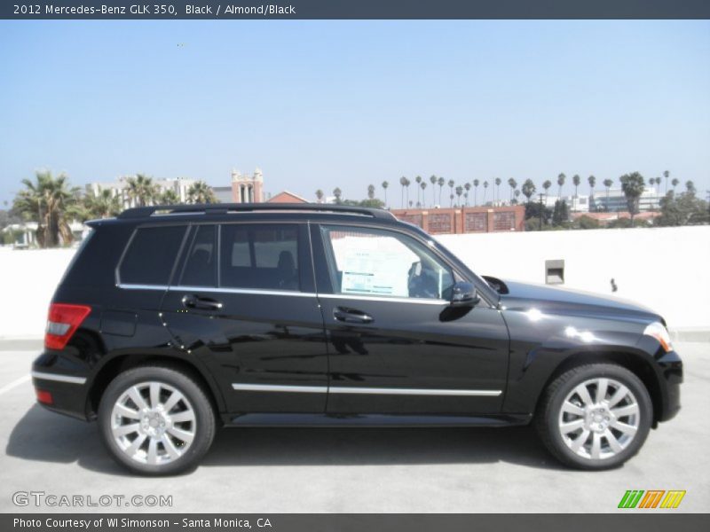 Black / Almond/Black 2012 Mercedes-Benz GLK 350
