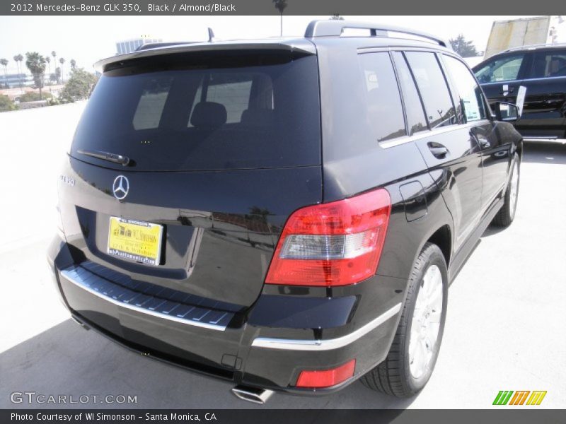 Black / Almond/Black 2012 Mercedes-Benz GLK 350