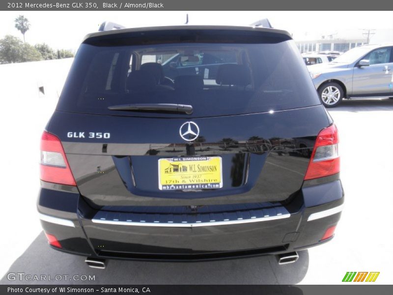 Black / Almond/Black 2012 Mercedes-Benz GLK 350