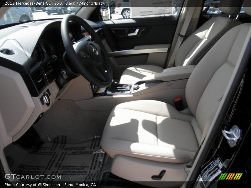 Black / Almond/Black 2012 Mercedes-Benz GLK 350