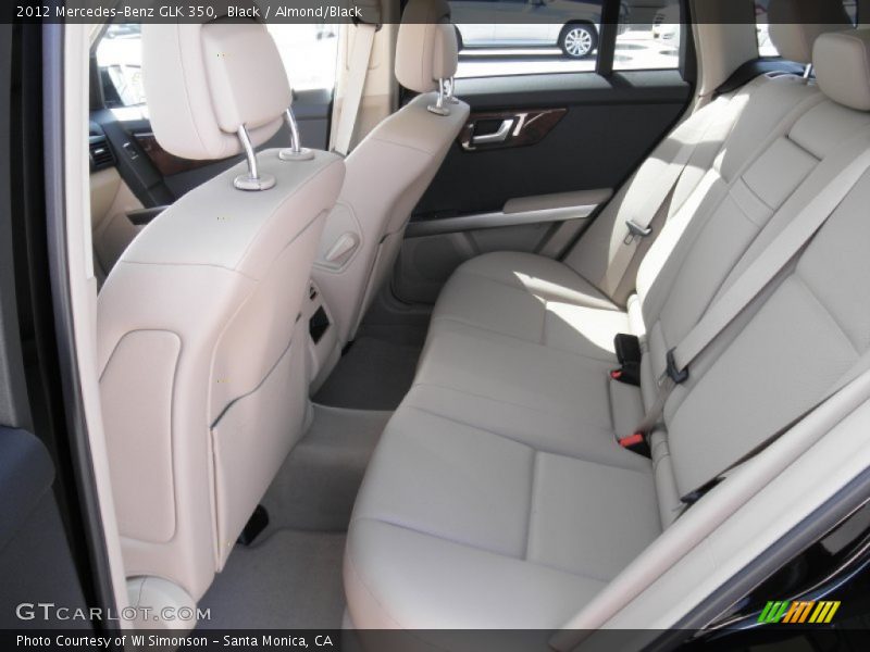Black / Almond/Black 2012 Mercedes-Benz GLK 350