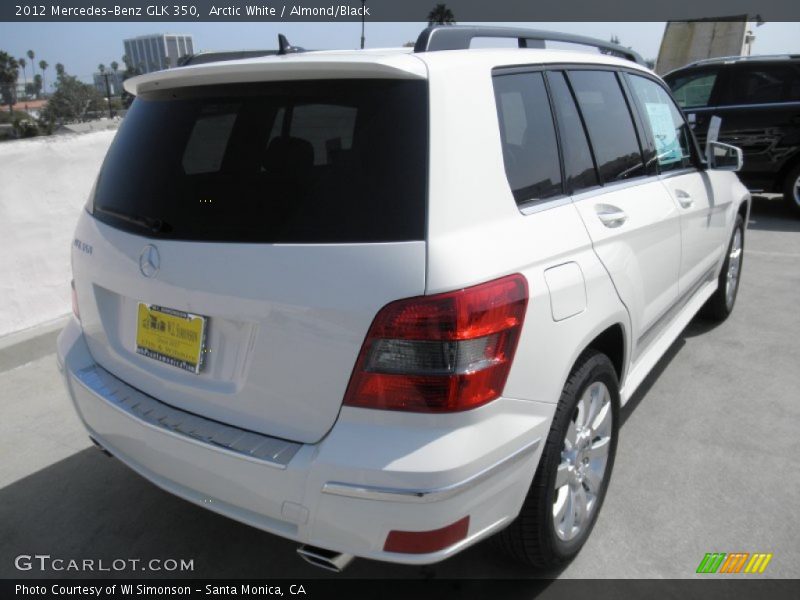 Arctic White / Almond/Black 2012 Mercedes-Benz GLK 350