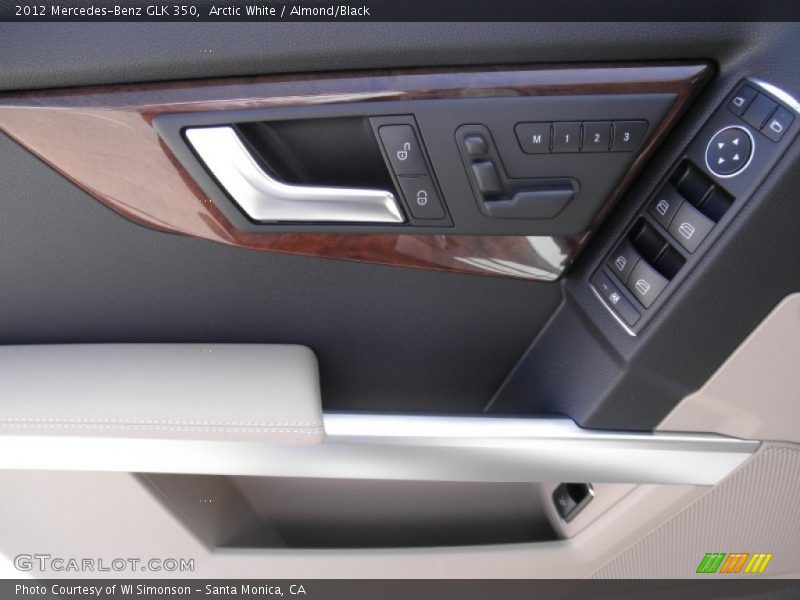 Arctic White / Almond/Black 2012 Mercedes-Benz GLK 350