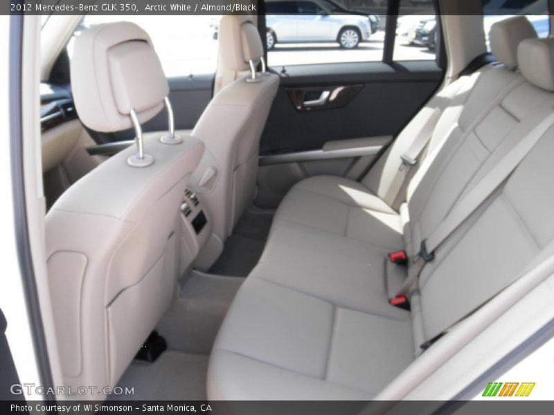 Arctic White / Almond/Black 2012 Mercedes-Benz GLK 350