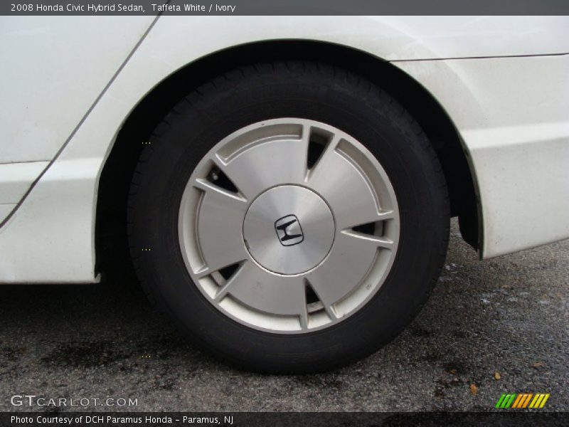 Taffeta White / Ivory 2008 Honda Civic Hybrid Sedan