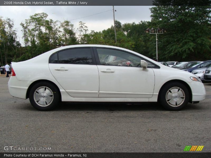 Taffeta White / Ivory 2008 Honda Civic Hybrid Sedan