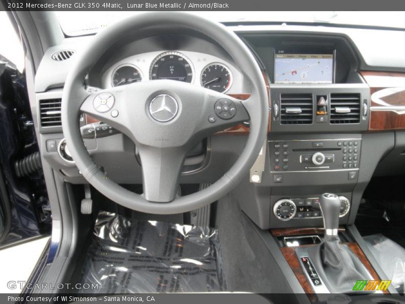 Dashboard of 2012 GLK 350 4Matic