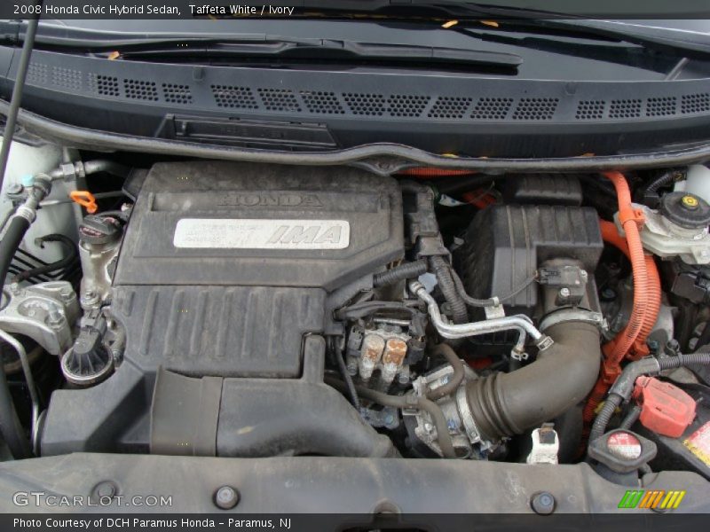 Taffeta White / Ivory 2008 Honda Civic Hybrid Sedan