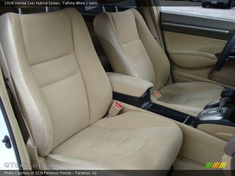 Taffeta White / Ivory 2008 Honda Civic Hybrid Sedan