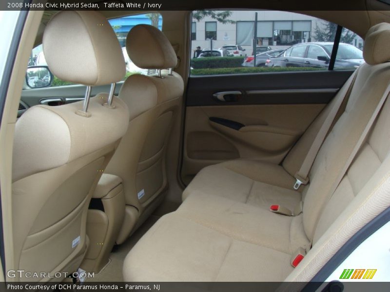 Taffeta White / Ivory 2008 Honda Civic Hybrid Sedan