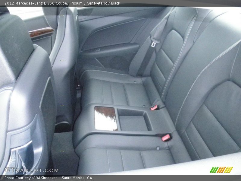  2012 E 350 Coupe Black Interior