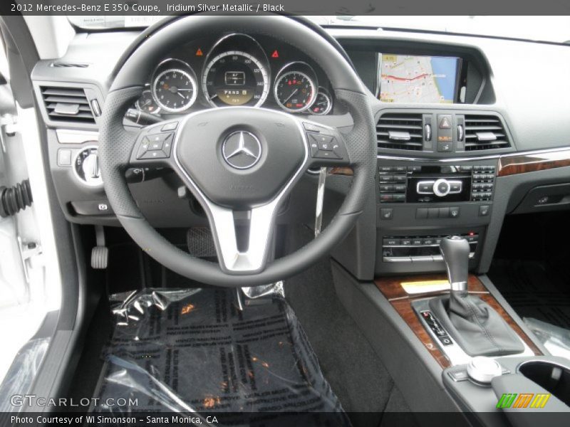 Dashboard of 2012 E 350 Coupe