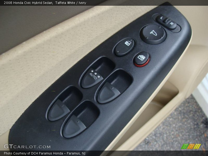 Taffeta White / Ivory 2008 Honda Civic Hybrid Sedan