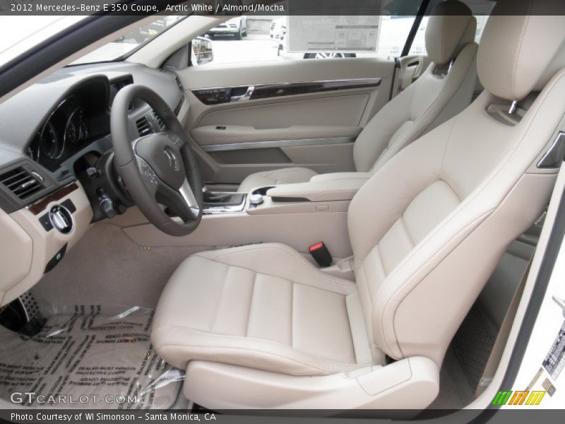  2012 E 350 Coupe Almond/Mocha Interior