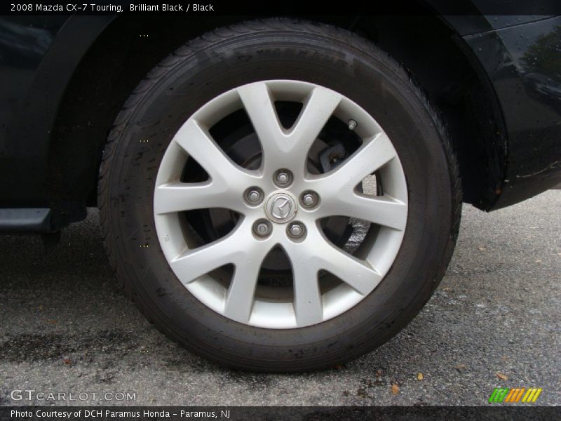 Brilliant Black / Black 2008 Mazda CX-7 Touring