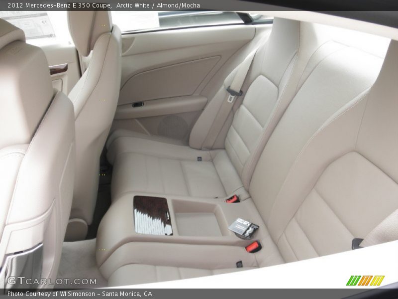  2012 E 350 Coupe Almond/Mocha Interior