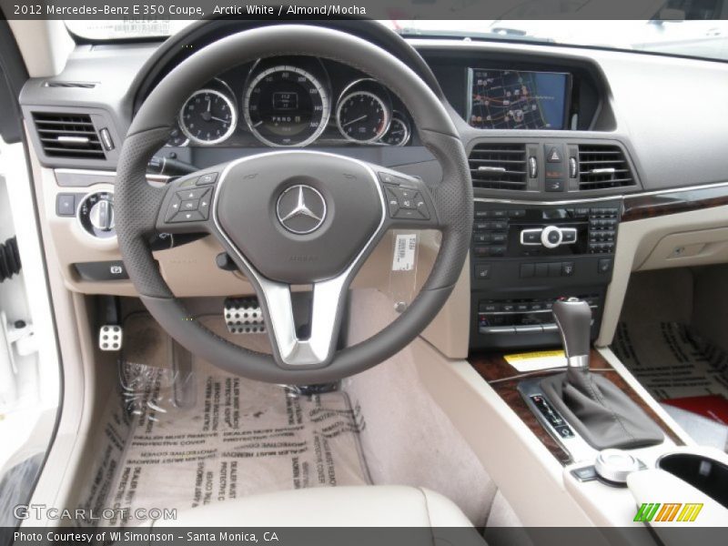 Dashboard of 2012 E 350 Coupe