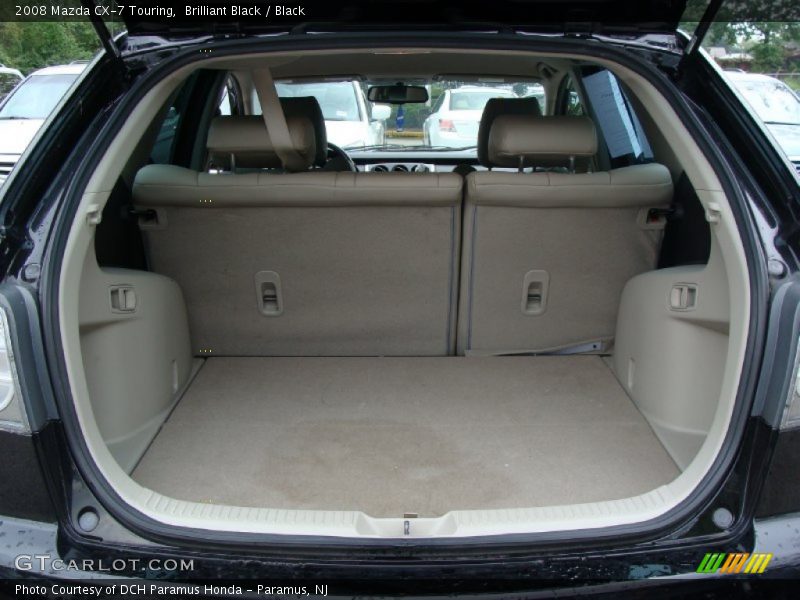 Brilliant Black / Black 2008 Mazda CX-7 Touring