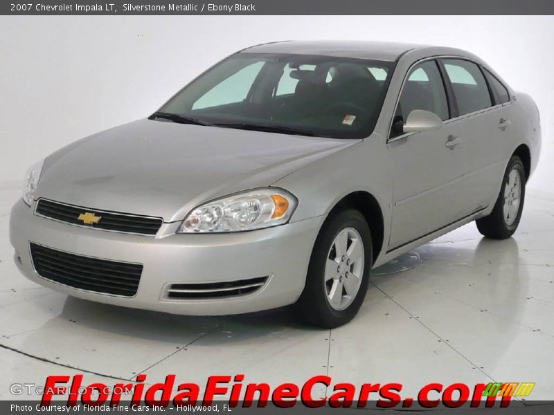 Silverstone Metallic / Ebony Black 2007 Chevrolet Impala LT
