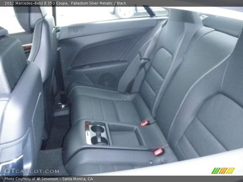 Palladium Silver Metallic / Black 2012 Mercedes-Benz E 350 Coupe