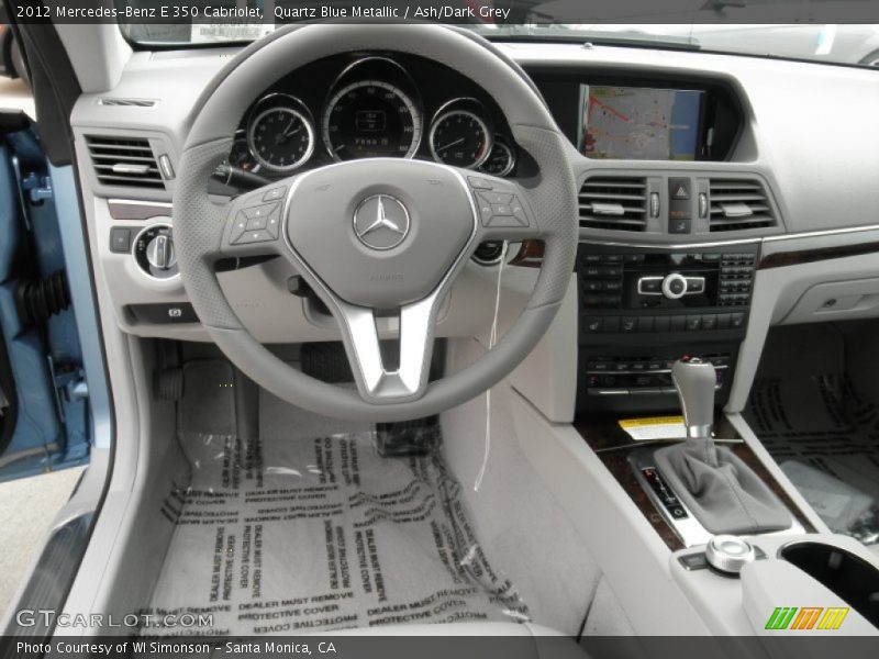  2012 E 350 Cabriolet Ash/Dark Grey Interior