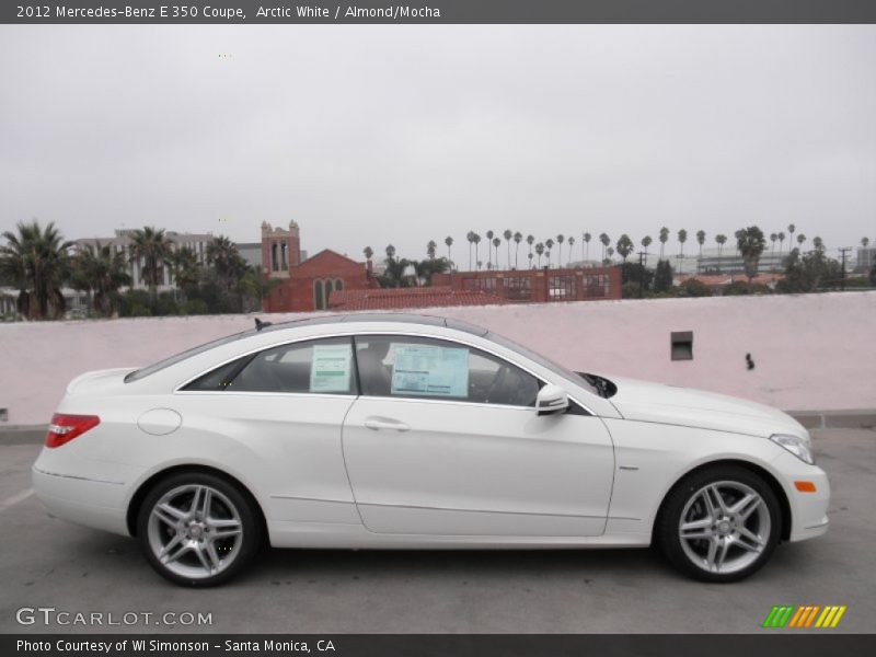  2012 E 350 Coupe Arctic White