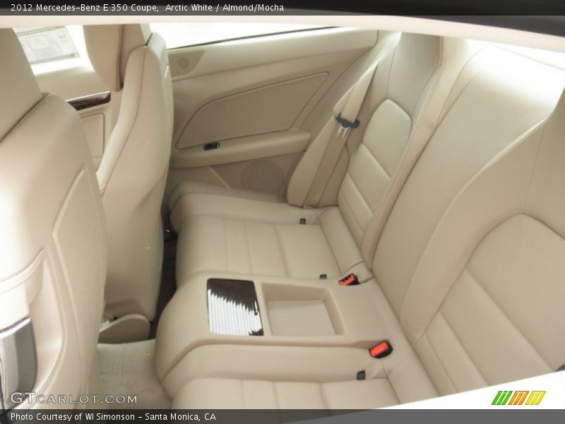  2012 E 350 Coupe Almond/Mocha Interior